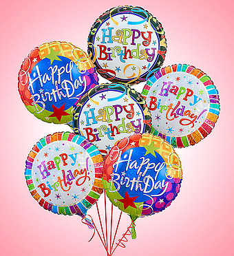 Birthday Mylar Balloons