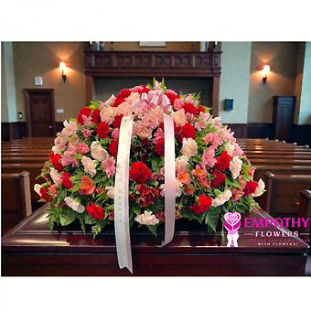 Love & Remembrance Casket Spray